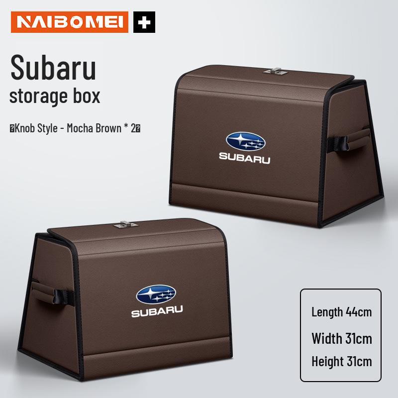 Compatible with Subaru XV, Forester, Legacy, Outback, and More: Car Trunk Storage Box/Interior Accessories.