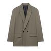 TAOP&ZA Spring/Summer Women's Double-Breasted Turn-Down Collar Versatile Suit Jacket