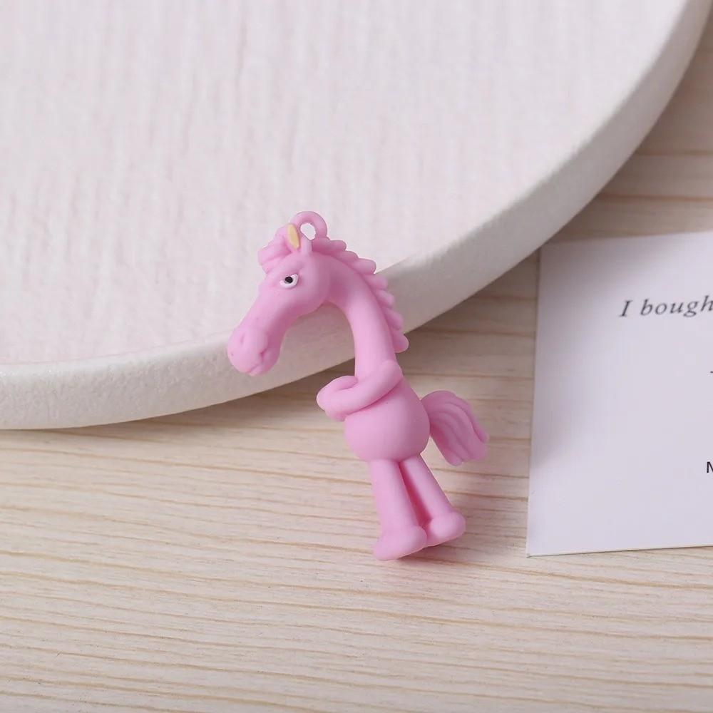 Cartoon Horse Pendant Keychain 2026 Horse Mascot Car Key Chains Backpack Pendant  Christmas Gifts