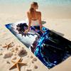 1pc Tomioka Giyuu Beach Towel, Comfortable and Thick, and Swimming/Bath/Picnic/Camping Towel, Suitable for Seaside Beaches