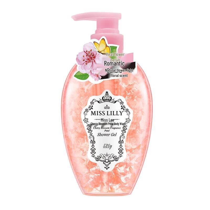 Miss Lilly Cherry Blossom Petal Shower Gel