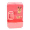 Simulation Intelligent Refrigerator Double Door Kitchen Toys Set Children Play House ToyPink