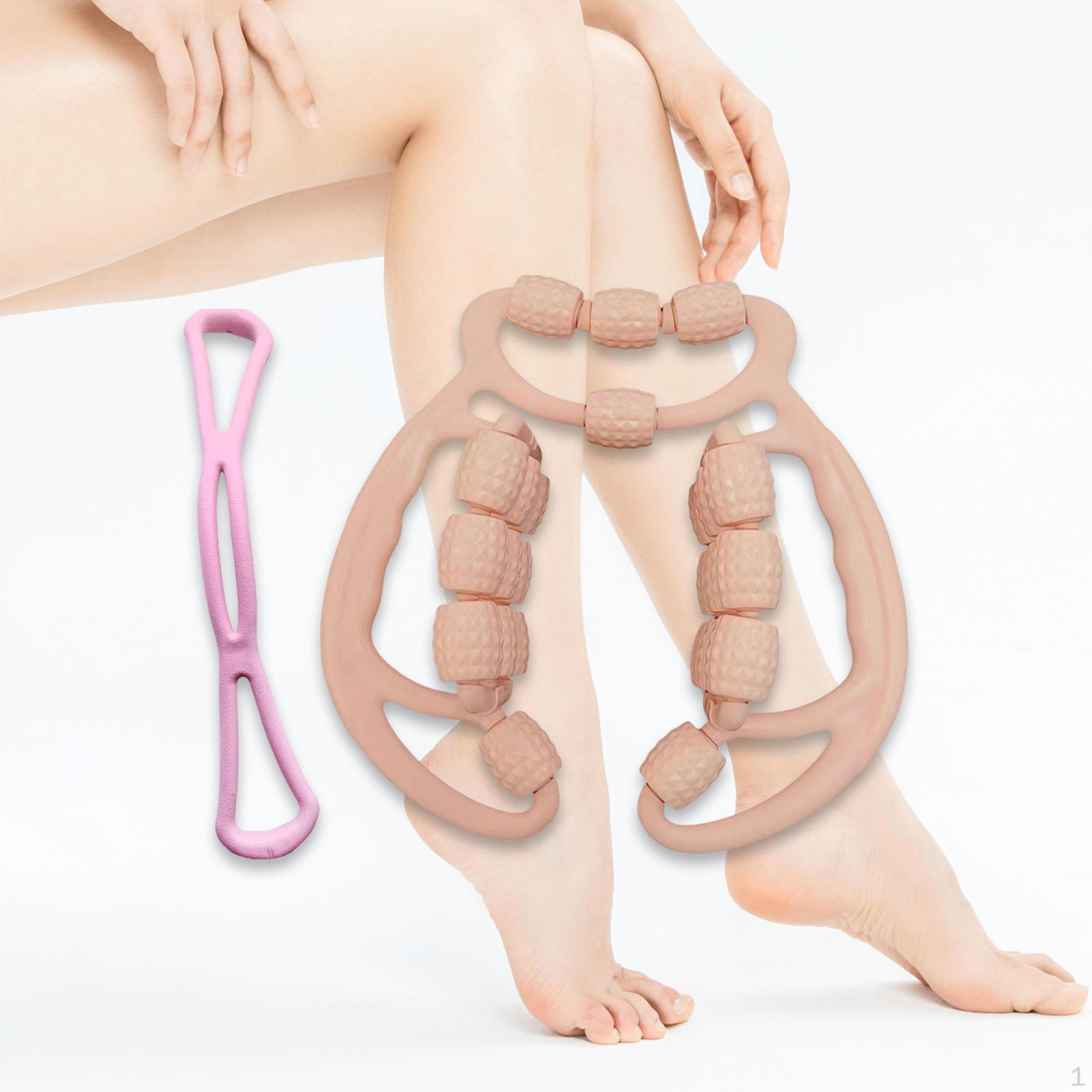 

24 Wheel Fascia Relax Roller Deep Tissue Massage Tool Leg