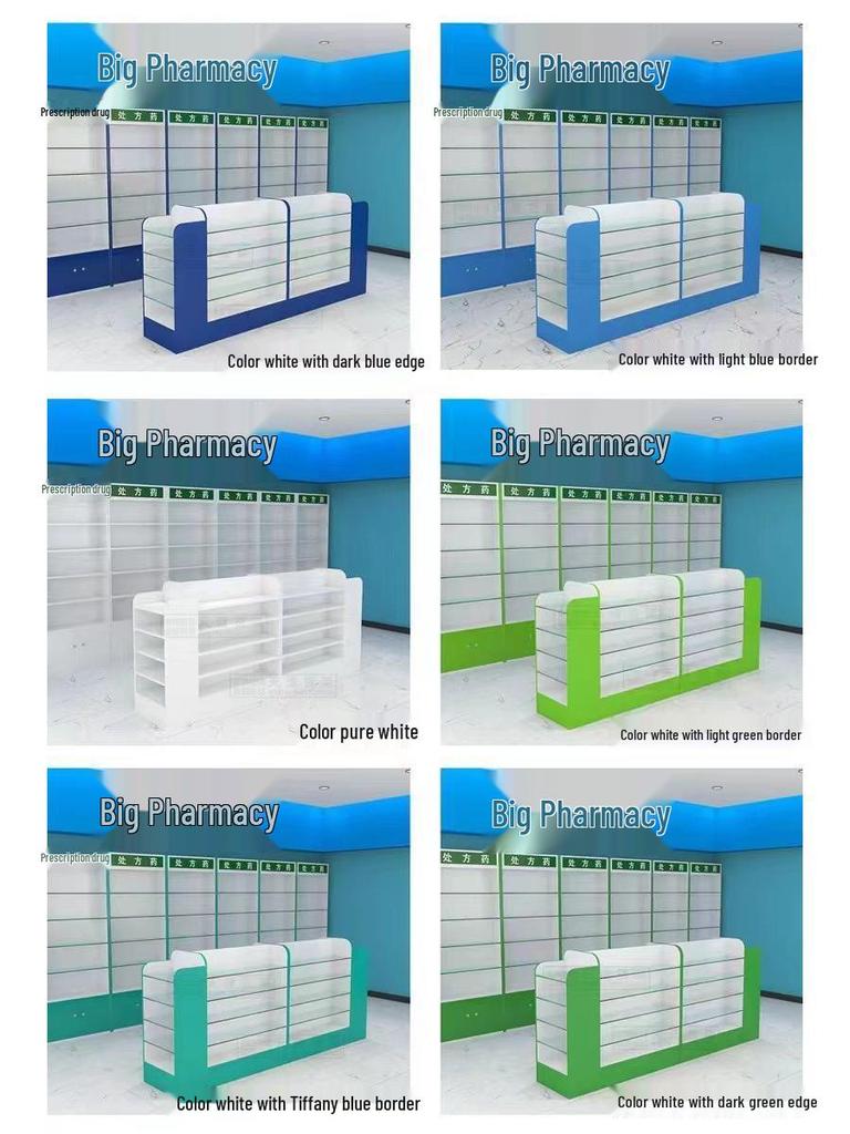 Western Medicine Pharmacy Display & Storage Cabinet