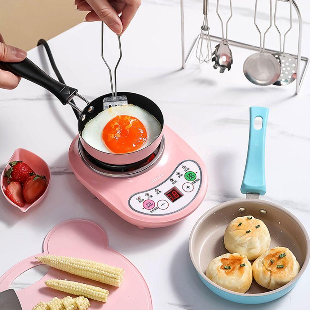 Nerezová pánev na smažení vajec Kulatý hrnec na příkrmy Nepřilnavá pánev Kuchyňské pomůcky