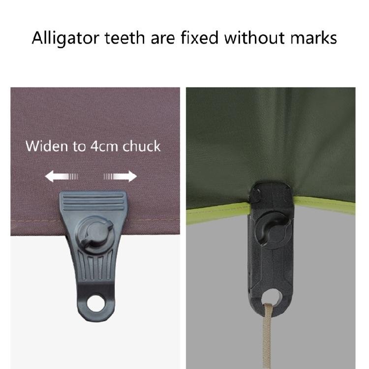 10Pcs Tarp Clips Pool Cover Clips Tent Fasteners Holder for Awnings, Camping