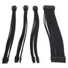 4PCS 18AWG PSU Cable Extension Power Cords 30cm Nylon Sleeved 24 Pin ATX 4+4Pin CPU 6+2Pin PCIE GPU Power Supply