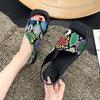 Fashion Hot Sale Women Leopard Sandals Summer Mixed Colors Outdoor Shoes for Women Casual Beach Large Size Wedge Sandals Pumps De Mujer