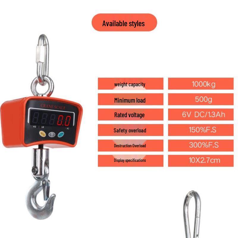 

Industrial Digital Hanging Crane Scale