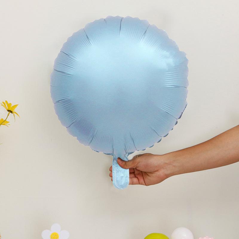 18-Inch Heart-Shaped Aluminum Film Aluminum Foil Balloon Celebrates Wedding, Valentine'S Day Confession, Party Decoration Scene Arrangement