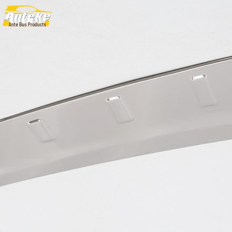 14 RAV4 Rear Bumper Protector – Stainless Steel Tailgate Trunk Pedal Accessory