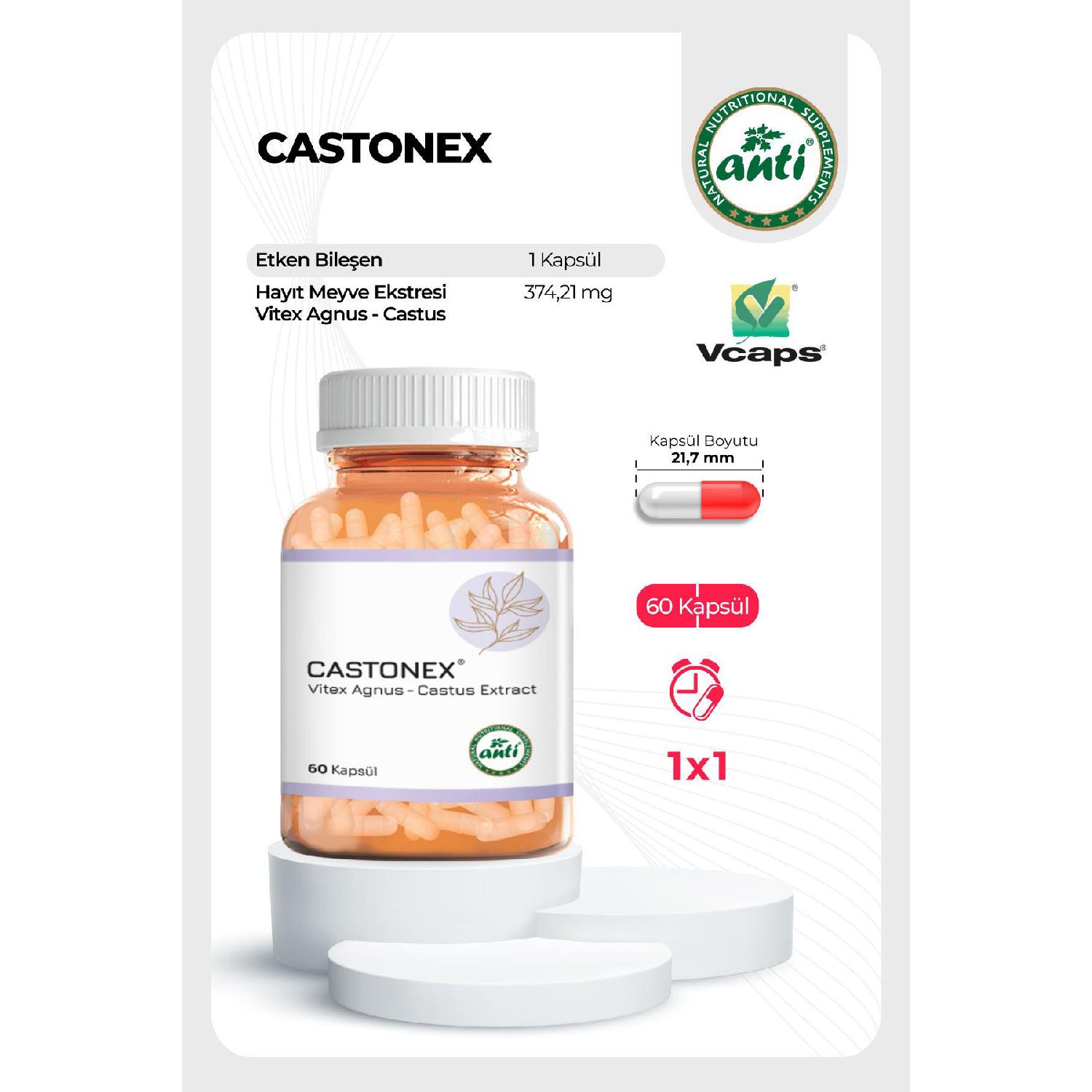 

Castonex 60 Capsules