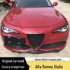 Bandeau de calandre style V en fibre de carbone pour Alfa Romeo Giulia Quadrifoglio
