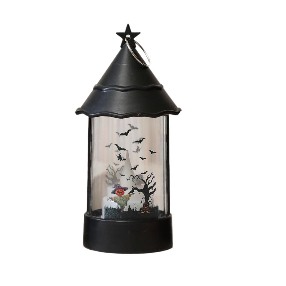 Vintage Halloween Decorative Light Portable Pumpkin Light Halloween LED Lamp Living Room Decor