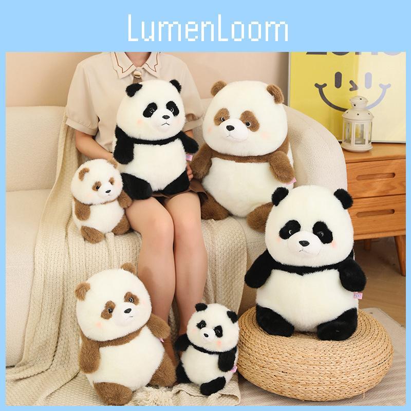 Adorable Fluffy Panda Plush Toy Cute And Soft Cuddly Stuffed Animal Pillow
