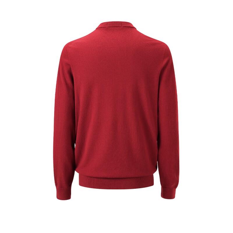 Pánský svetr Naviker ze 100% vlny s kulatým výstřihem