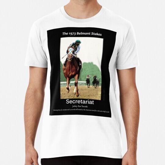 

Secretariat Winning The 1973 Belmont Stakes S to 5XL Made in the USA Unisex T-Shirt XXXXL