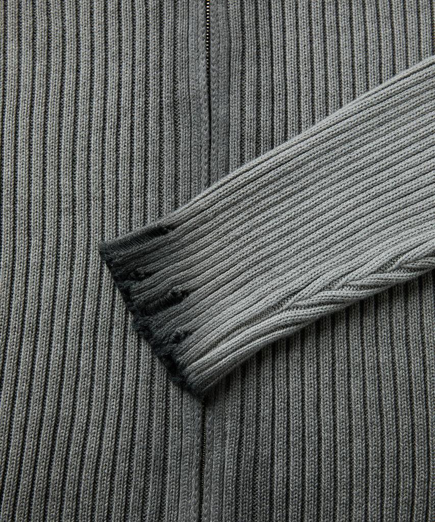 MMIC Musk Zip-Up Knit (Black)