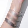 Glitter Punk Smoky Black Eyeshadow Gel Makeup Palette Metallic Dark Silver Wet Monochrome Eyes Shadow Highlighter Pearl Pigments Cosmetics