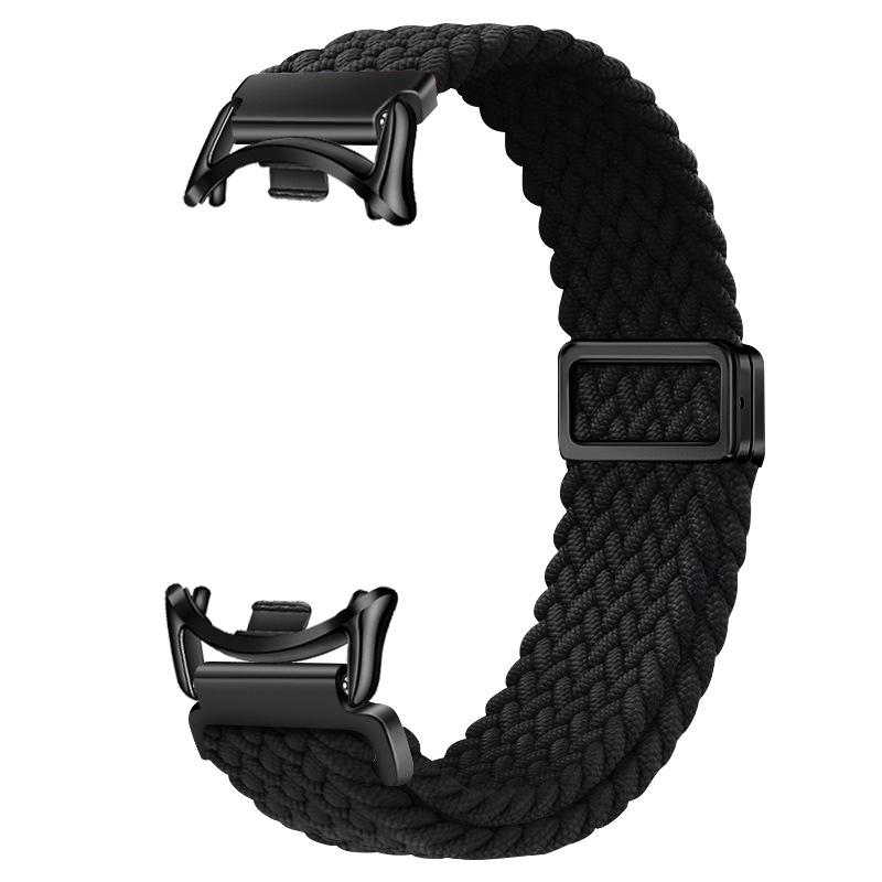 Solo Loop Strap For Xiaomi Mi Band 8 9 Elastic Braided Nylon Adjustable Watchband Correa Bracelet For Miband 10 Miband9 8 Accessories