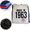 Funny Made In 1963 All Original Parts T Shirts Graphic Cotton Streetwear Short Sleeve Birthday Gift Tshirt Mens Clothing