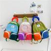 Trendy Lightweight Children's Backpack In Blue Pink And Green For Kindergarten Students