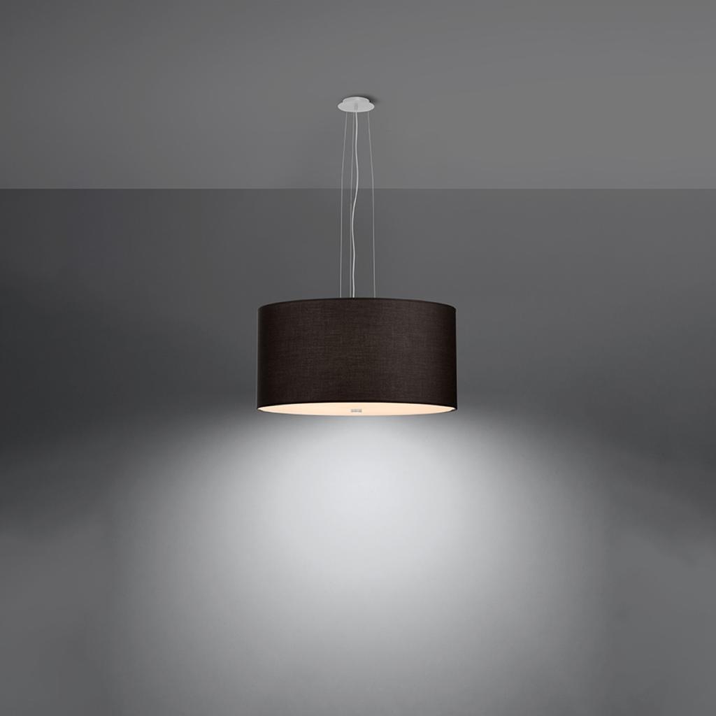 Lampa Wisząca Coverto 5 E27 Czarny Lumilo 07.299.44