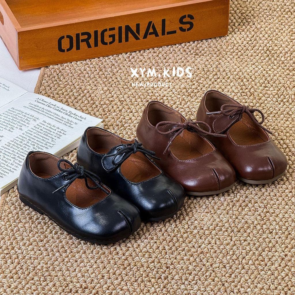 Spring 2026 Kids' Retro Split-Toe Mary Jane Shoes