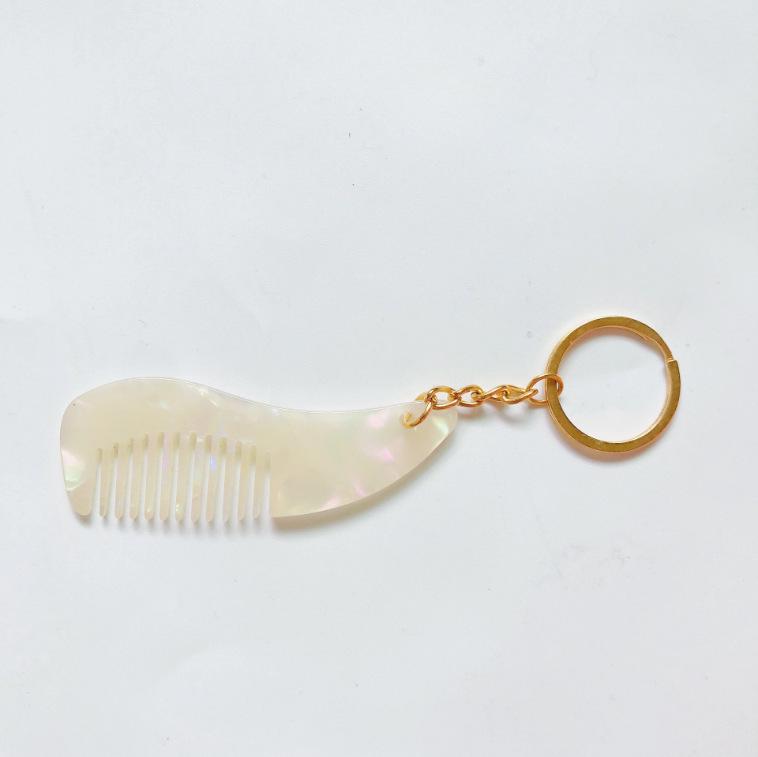 Xingyi Niedlicher Mode Antistatischer Mini Schlüsselanhänger Kamm