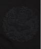 (Brushed) Traditional Embroidery Hoodie (Black)