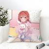 RentAGirlfriend KKanojo Okarishimasu  Pillow Case linen pillow case sofa home decor cushion cover cushion cove