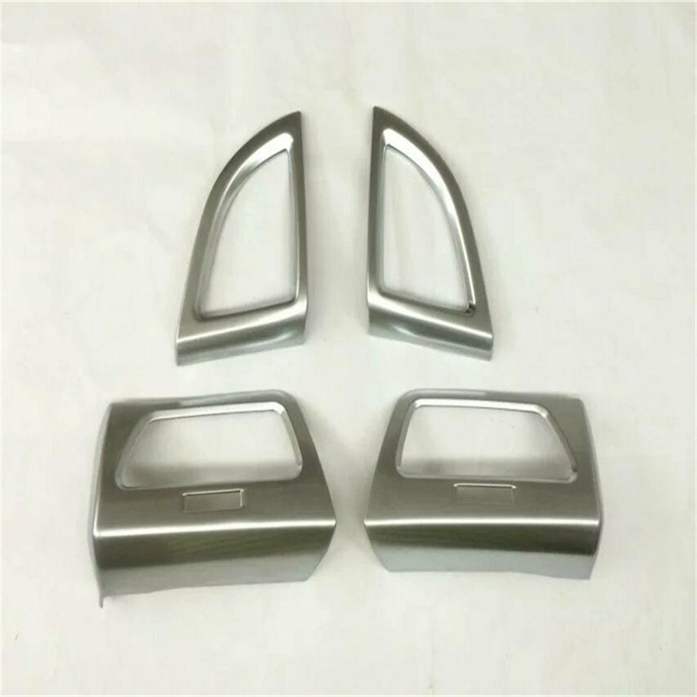4 stk Bil ABS Krom Luftuttak Deksel For Honda CRV/CR-V 2012-2016