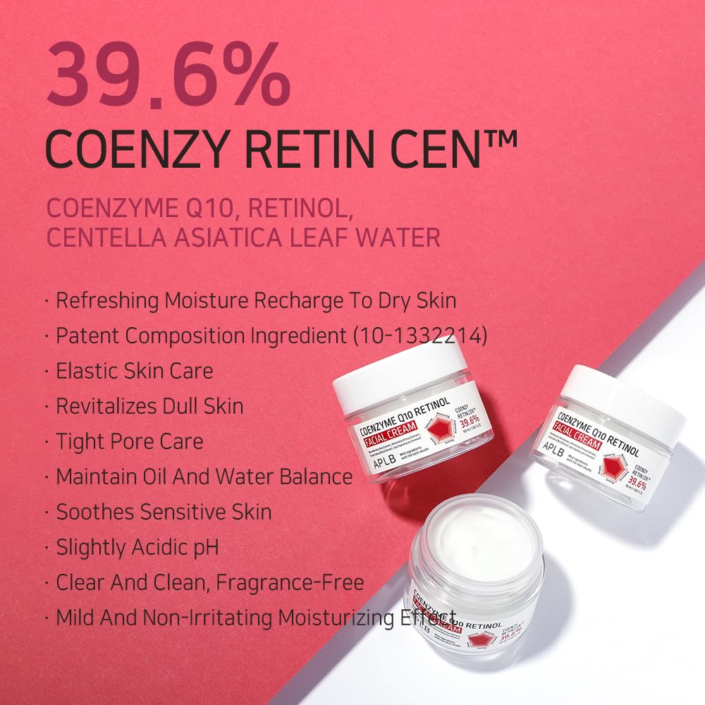 [APLB Official] Coenzyme Q10 Retinol Facial Cream 55ml