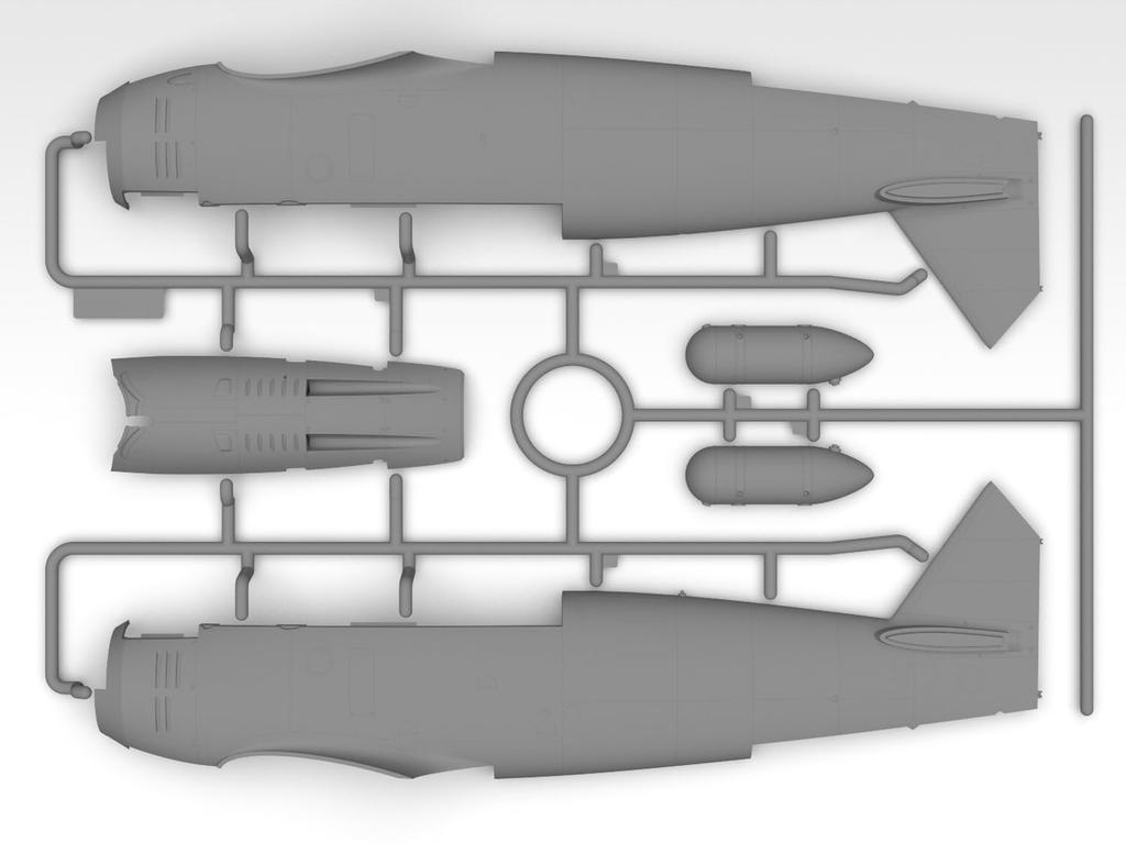 ICM Henschel Condor Legion Plastic Model Kit 32016 1/32 Hs123A-1 (Airplane)