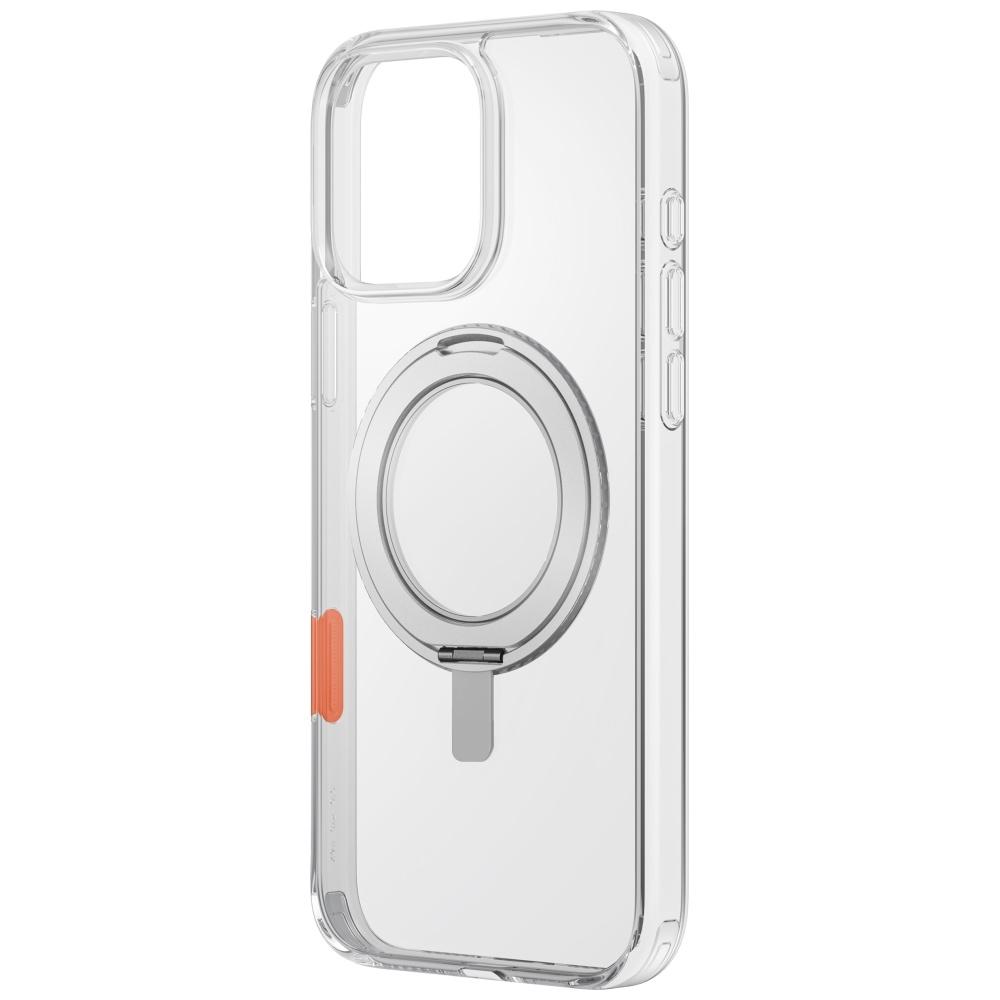 Etui do iPhone 16 Pro Max UNIQ 360 Rotating Kickstand Przezroczyste