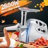Electric Meat Grinder Mincer Meat Slicer 2800W for Pie Sausage Stuffer Maker Filler Machine Food Processor 110V/220V