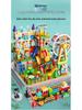 Rotating Windmill & Ferris Wheel Building Blocks Toy for Kids