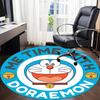 Doraemon Office Round Area Rug, Indoor Mat Suitable For Office,Bedroom Living Room Home Decor, Room Deco A0908175
