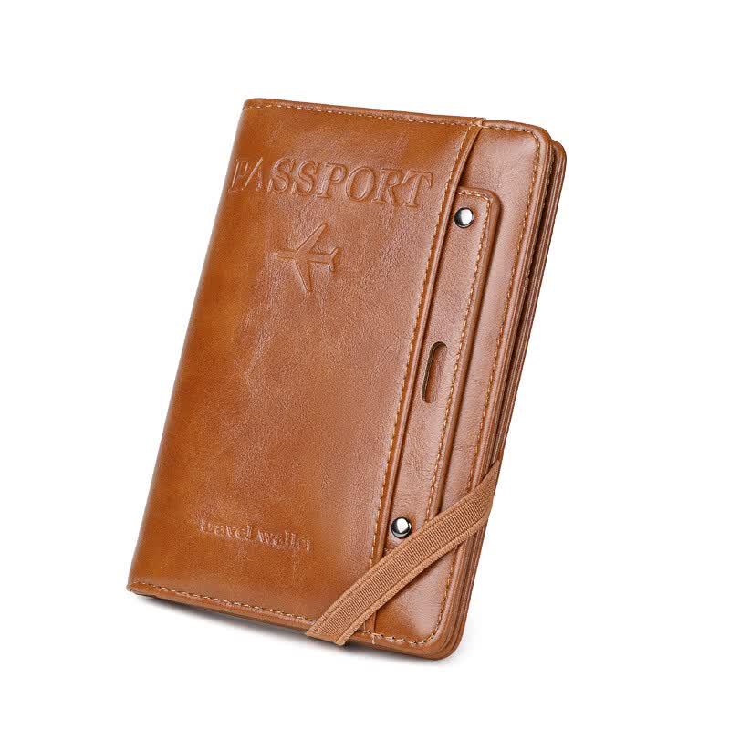 DCLOUD Anti-Theft Multi-functional Travel Passport Holders (2-Pack)