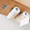 Kitchen Toilet Paper Holder Tissue Holder Hanging Bathroom Toilet Paper Holder Roll Paper Holder Towel Rack Stand Storage Rack