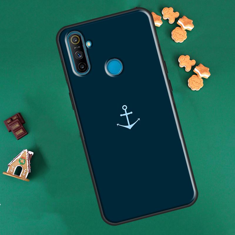 Nautischer Anker Boot Meer Hülle Für OnePlus 10 Pro 9 Pro 8T 9R Nord2 Hülle Für Realme 8i 9i 8 Pro C21 GT Neo 2 Master