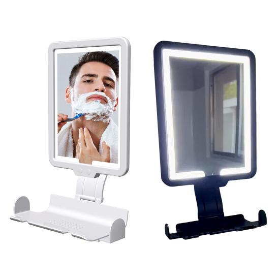 Yousheng Makeup Mirror Anti-Fog Bathroom Heating 78 LED Beads 3-Color Light Brightness Adjustable Anti-fog Bathroom Mirror