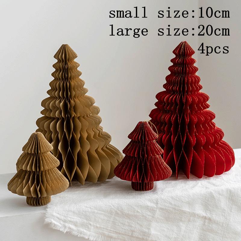 3D Honeycomb Ornament Chinese New Year Decorations Pendants Wedding Christmas Spring Festival Decoration Supplies