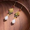 Bohemian Ethnic Tassel Earrings - Tribal Style for Holiday Travel Photography
