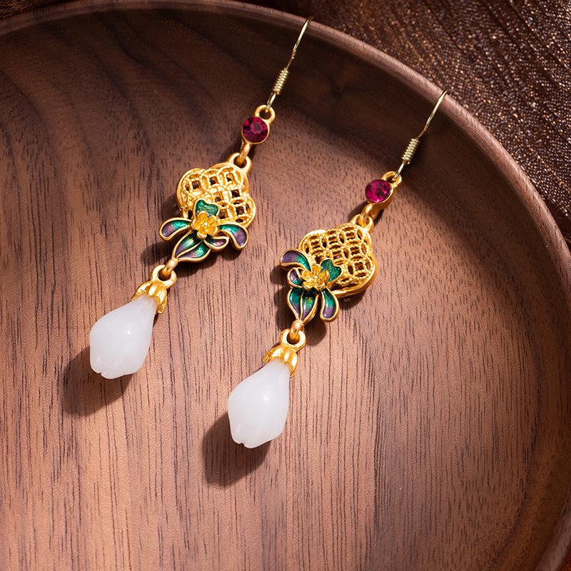 Bohemian Ethnic Tassel Earrings - Tribal Style for Holiday Travel Photography