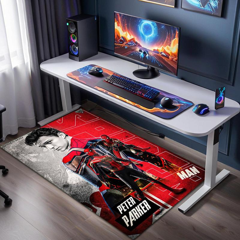 1 Stück Spider-Man Teppich - Heimdekoration Teppich für Wohnzimmer Schlafzimmer Bodenbelag Computertisch Bereichsteppich