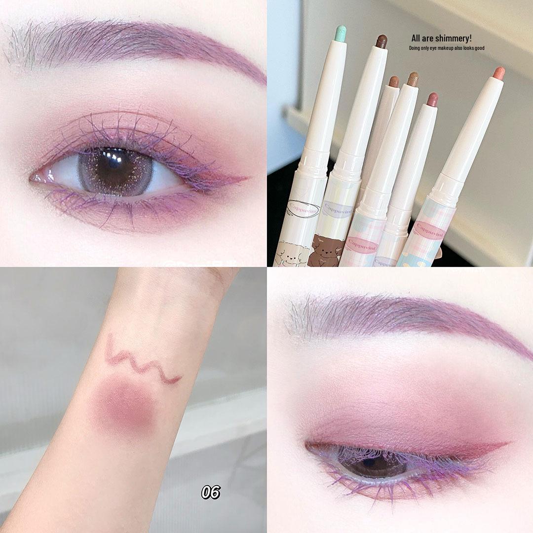 

Cappuvini Double-Ended Waterproof Smudge-Proof Gel Eyeliner, Multi-Color Pen for Students, Chinese Brand Cosmetics