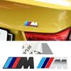 2pcs Car Sticker Adhesive Badge Decal Metal Emblem Fender Trunk Body Tailgate For BMW M M5 E36 E46 E60 E90 E92 X1 X3 X5 X6