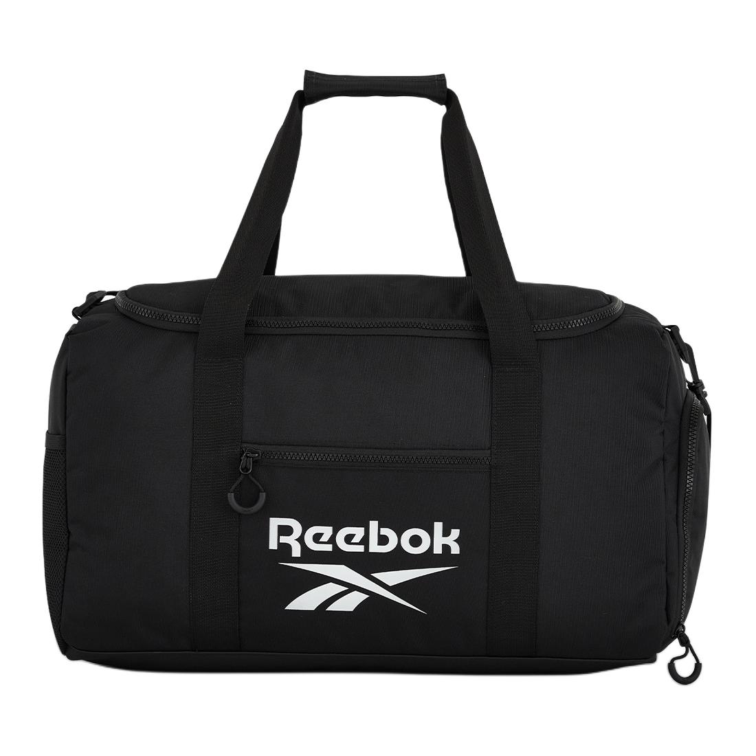 

New Reebok Fabric Crossbody One Shoulder Handbag, Luggage Bag, Gym Bag Tubas Unisex Black RB240032M 49.0*27.9*25.9CM