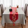 Vintage TableCloth with Tassel Table Cover Table Flag Red Chinese Style Table Runner  Wedding Party